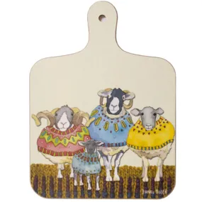 ミニチョッピングボード Sheep in Sweaters