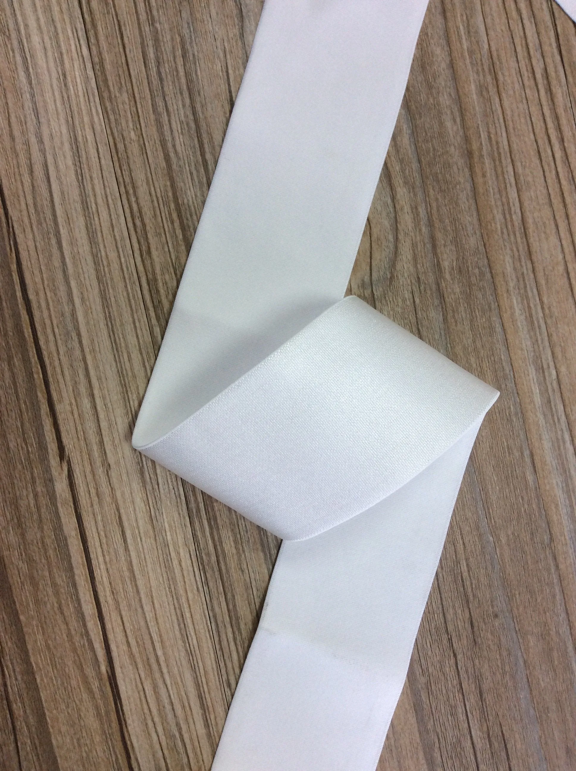 1.5 inch (40mm) Wide Satin Black Elastic Band