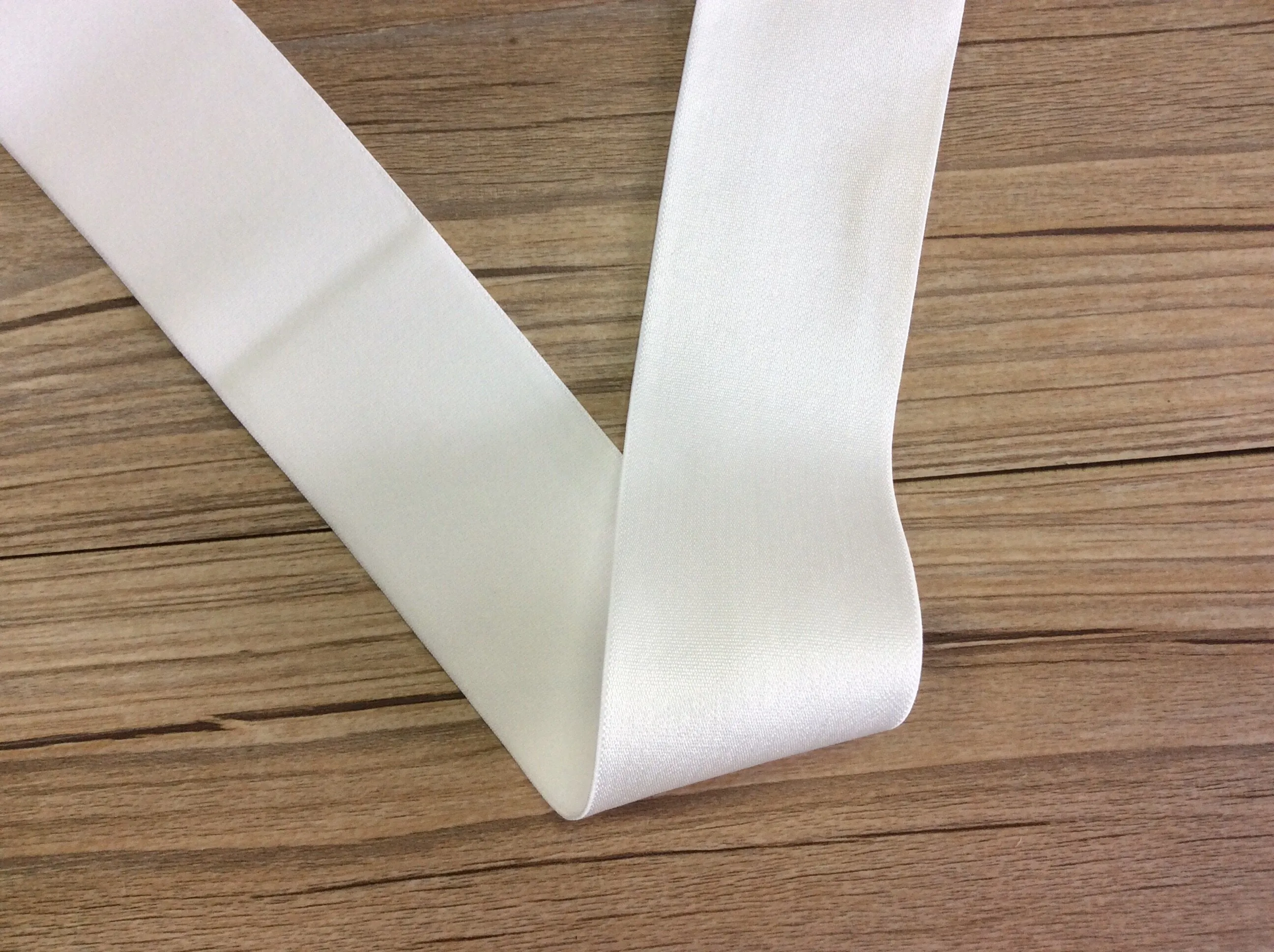 1.5 inch (40mm) Wide Satin Black Elastic Band