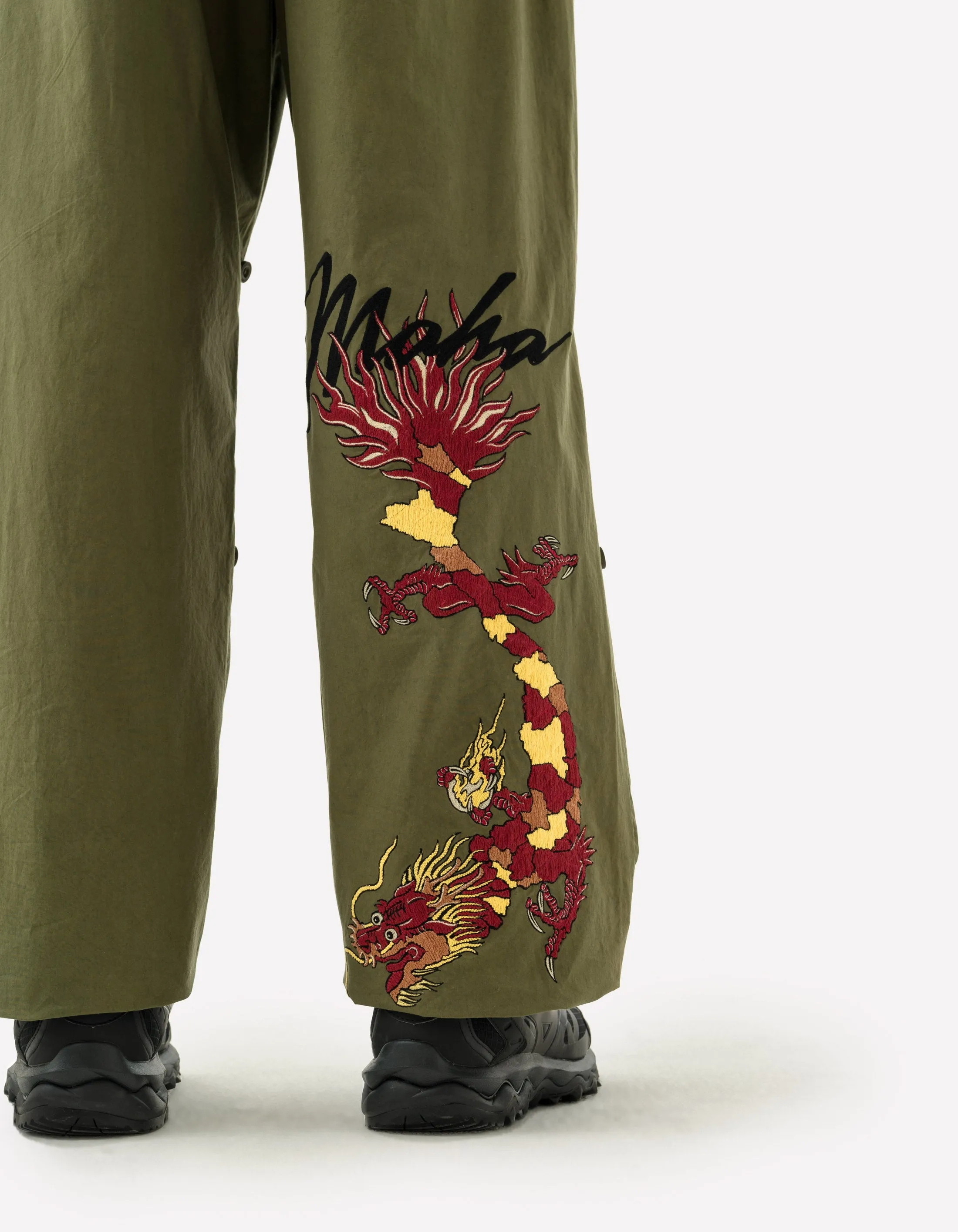 5246 Tour Dragon Map Loose Snopants Olive OG-107F
