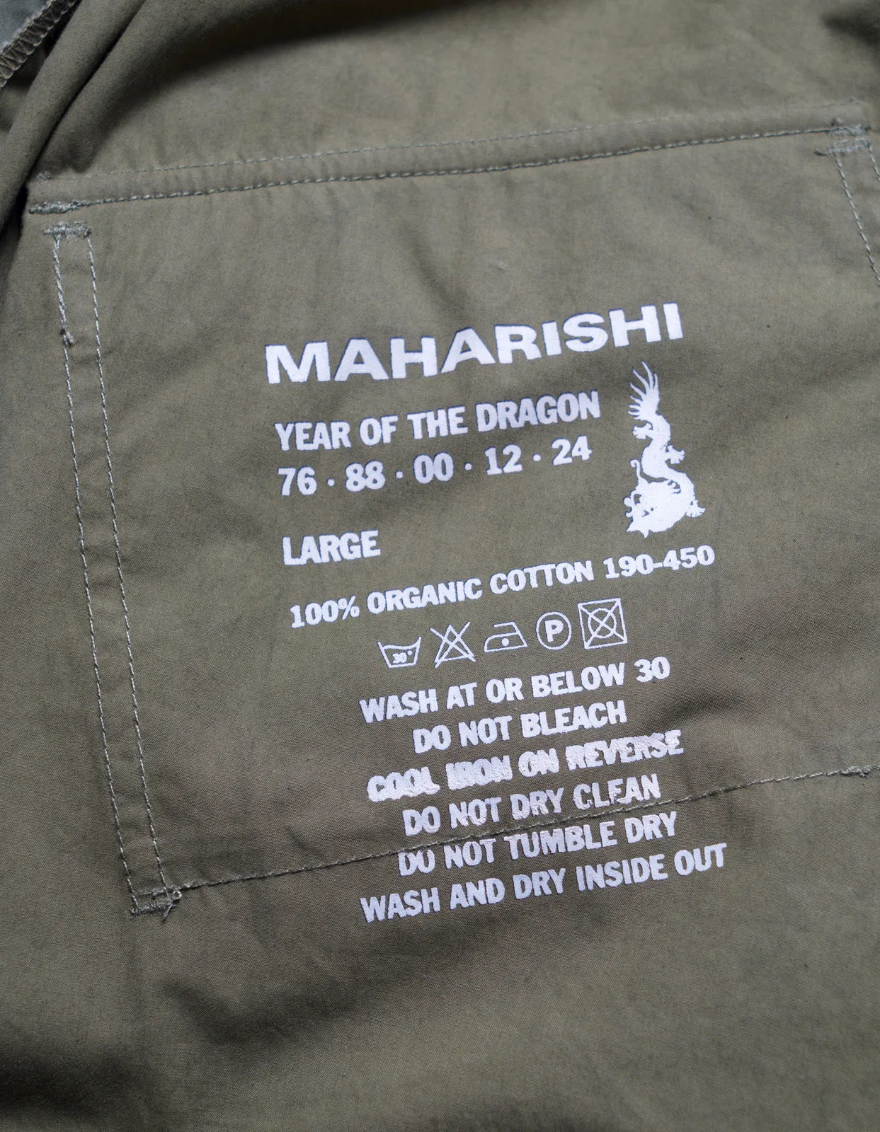 5246 Tour Dragon Map Loose Snopants Olive OG-107F