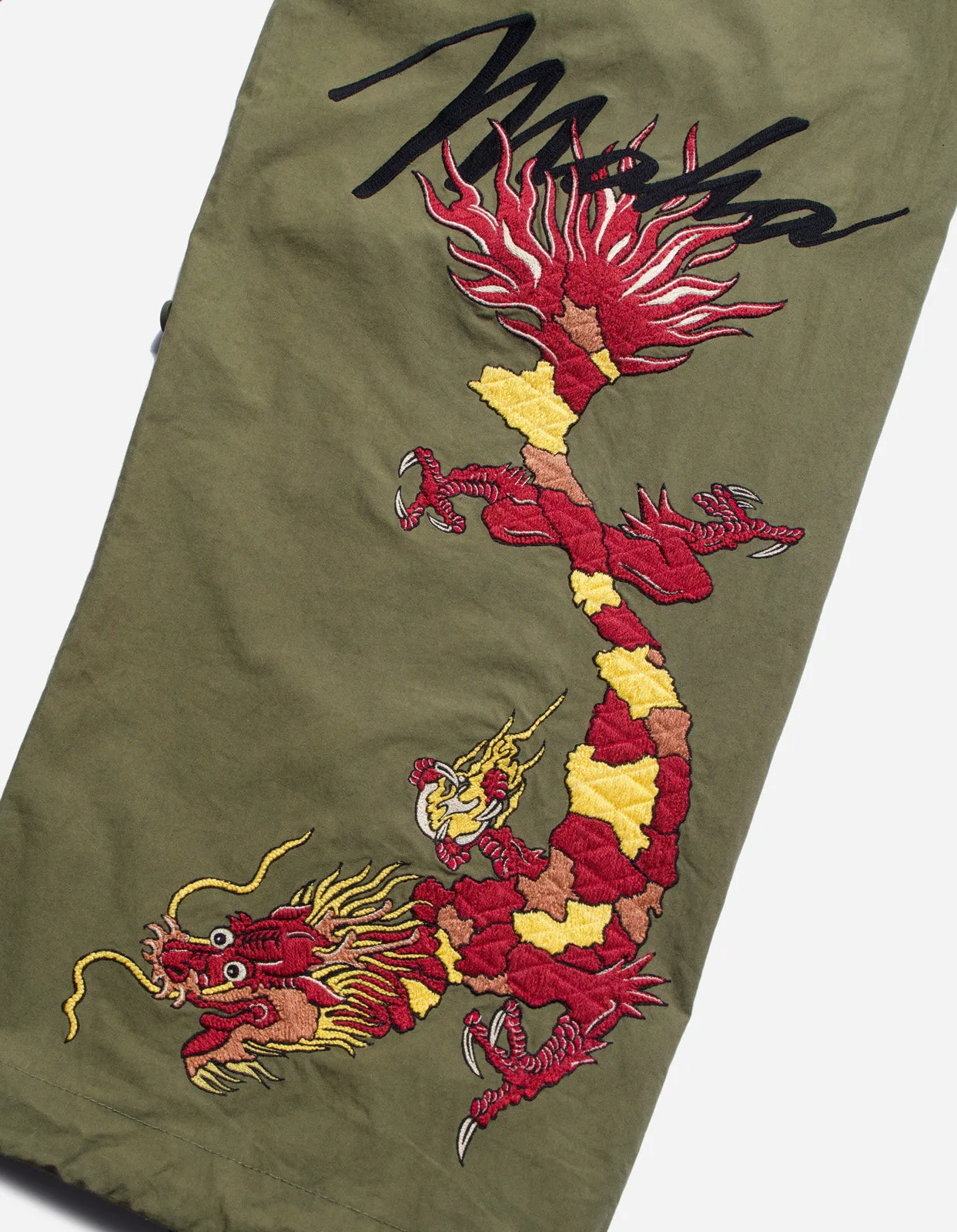 5246 Tour Dragon Map Loose Snopants Olive OG-107F
