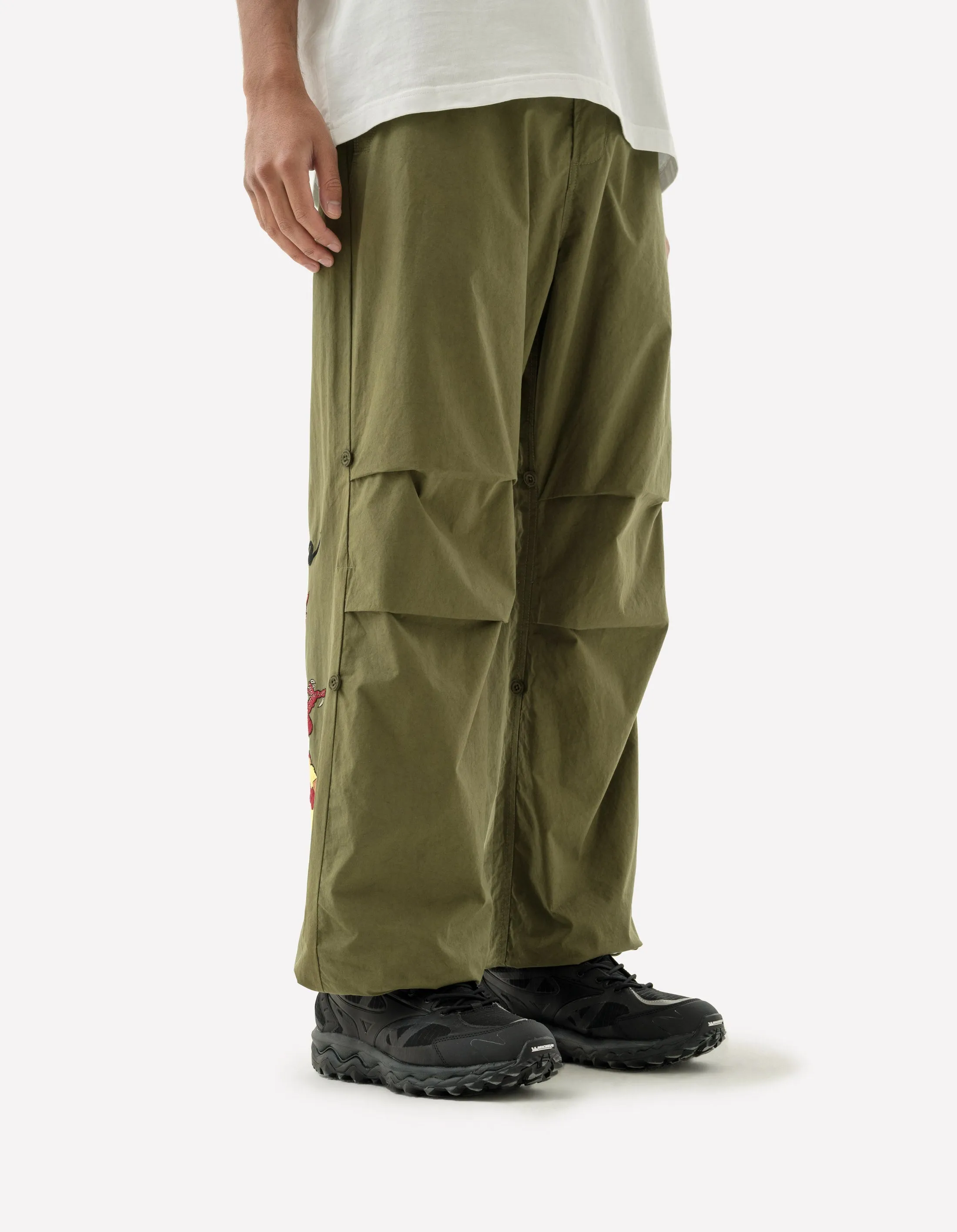 5246 Tour Dragon Map Loose Snopants Olive OG-107F
