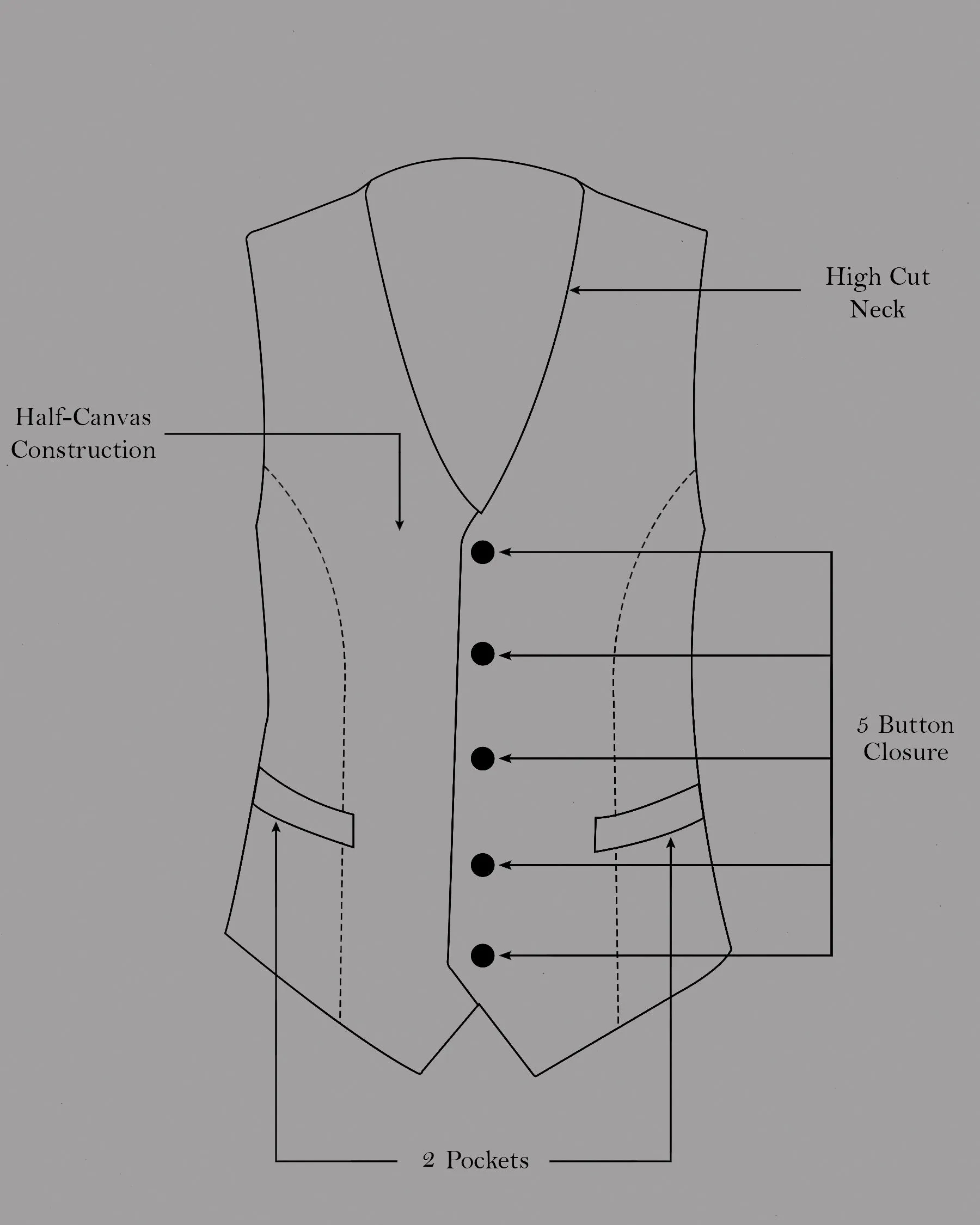 Abbey Gray Subtle Checkered Wool Rich Suit