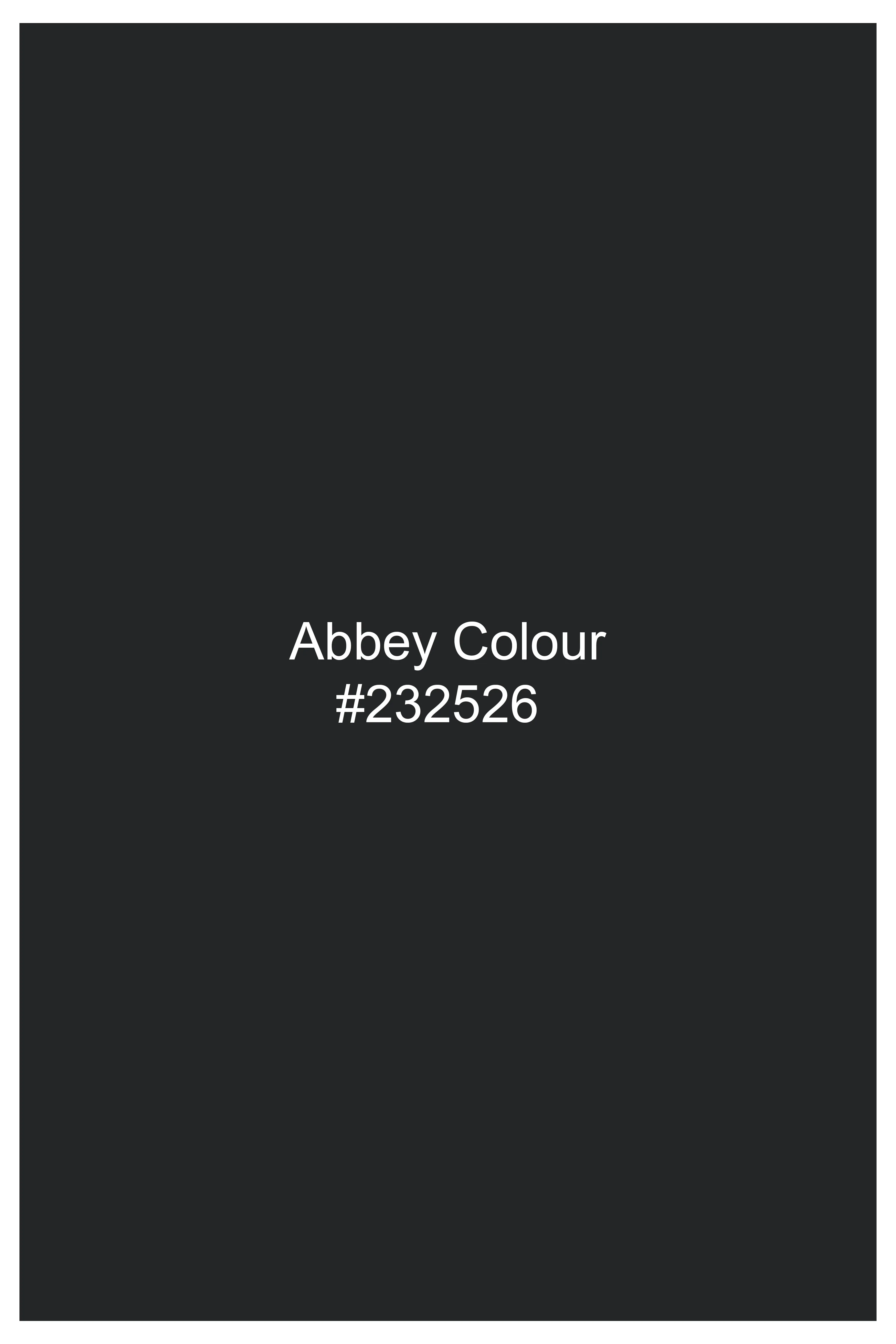 Abbey Gray Subtle Checkered Wool Rich Suit