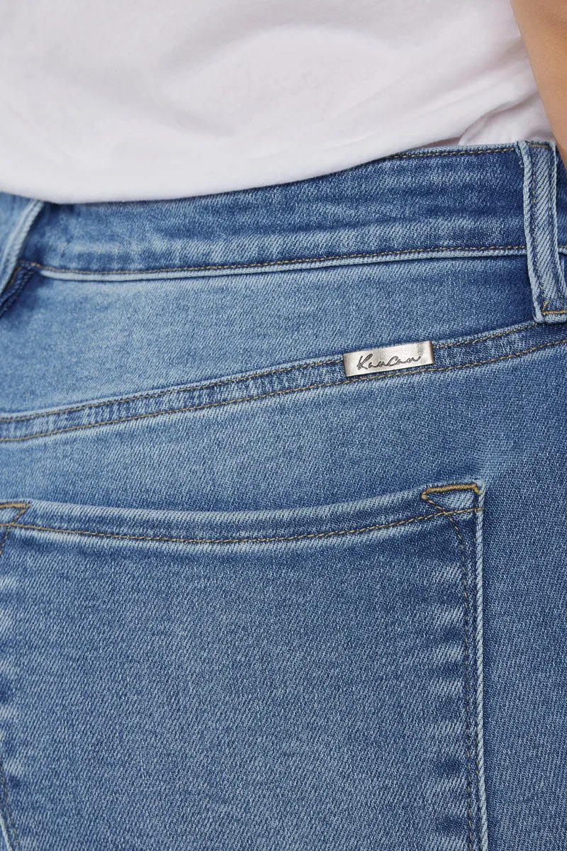 Alannah High Rise Slim Straight Leg Jeans (Plus Size)