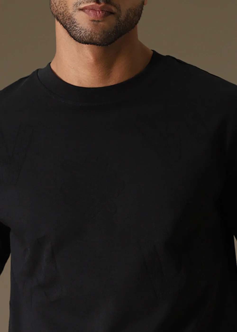 Alpha Black Oversized T-shirt