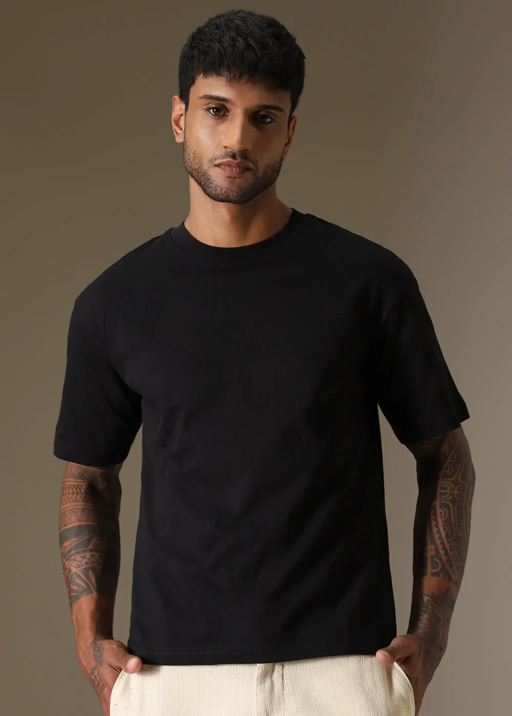 Alpha Black Oversized T-shirt