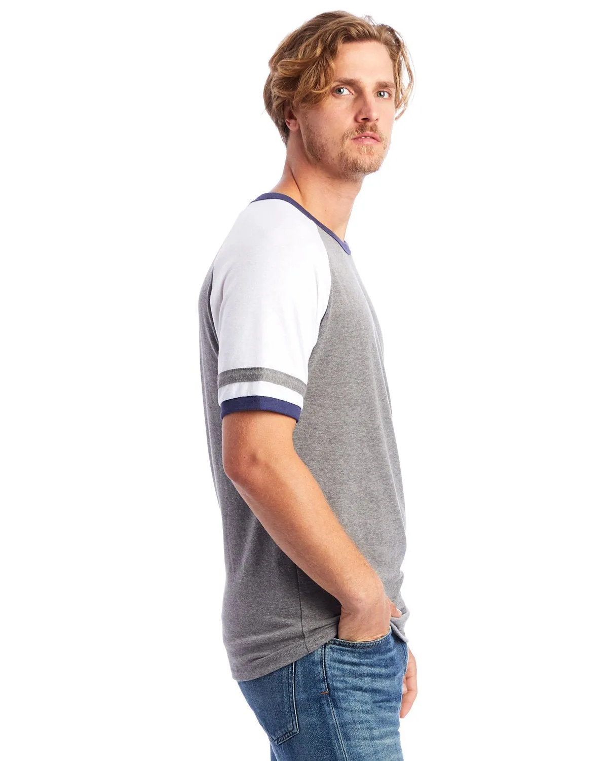 Alternative 5093BP Unisex Slapshot Vintage Jersey T-Shirt