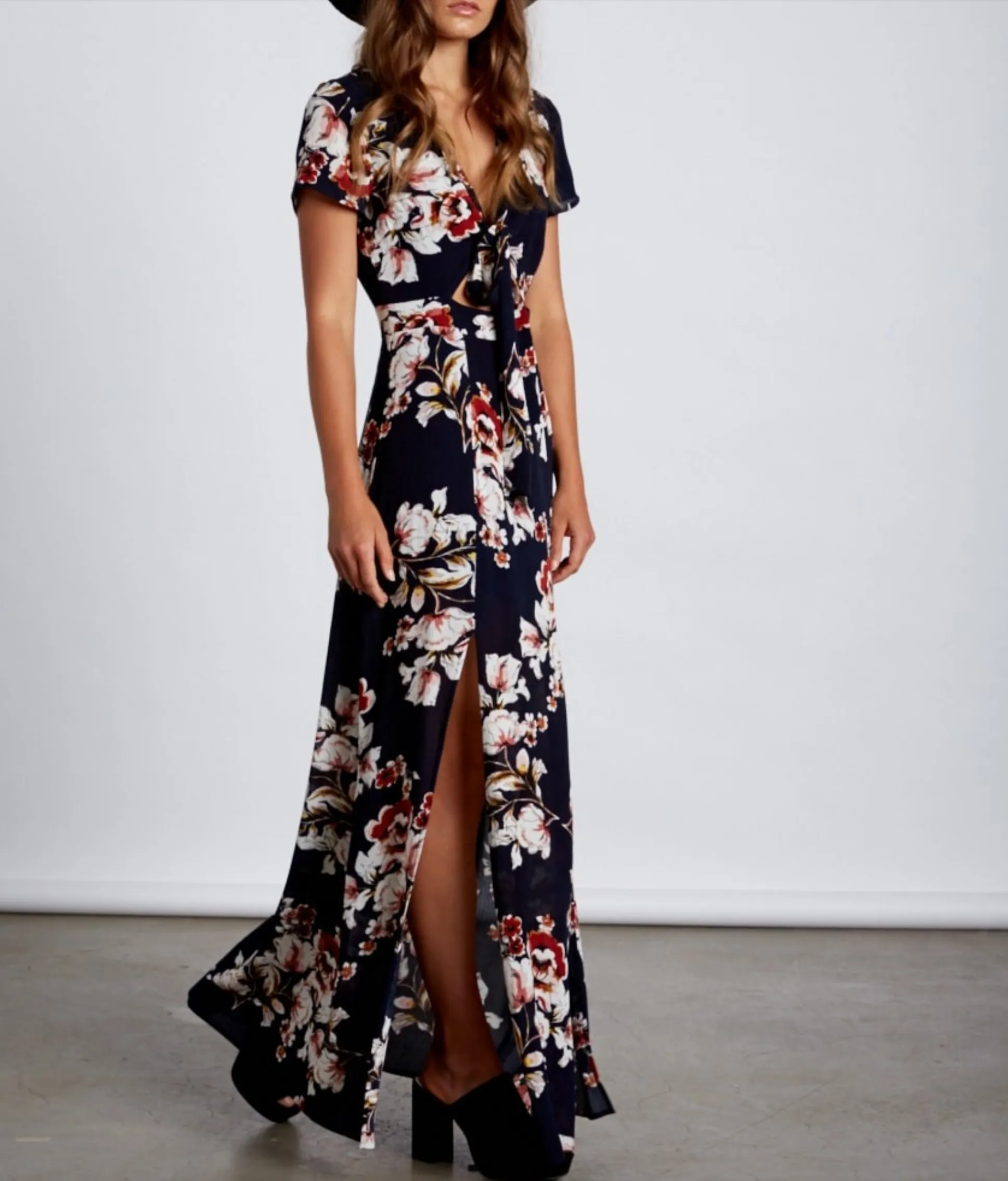 Ava Floral Maxi in More Colors