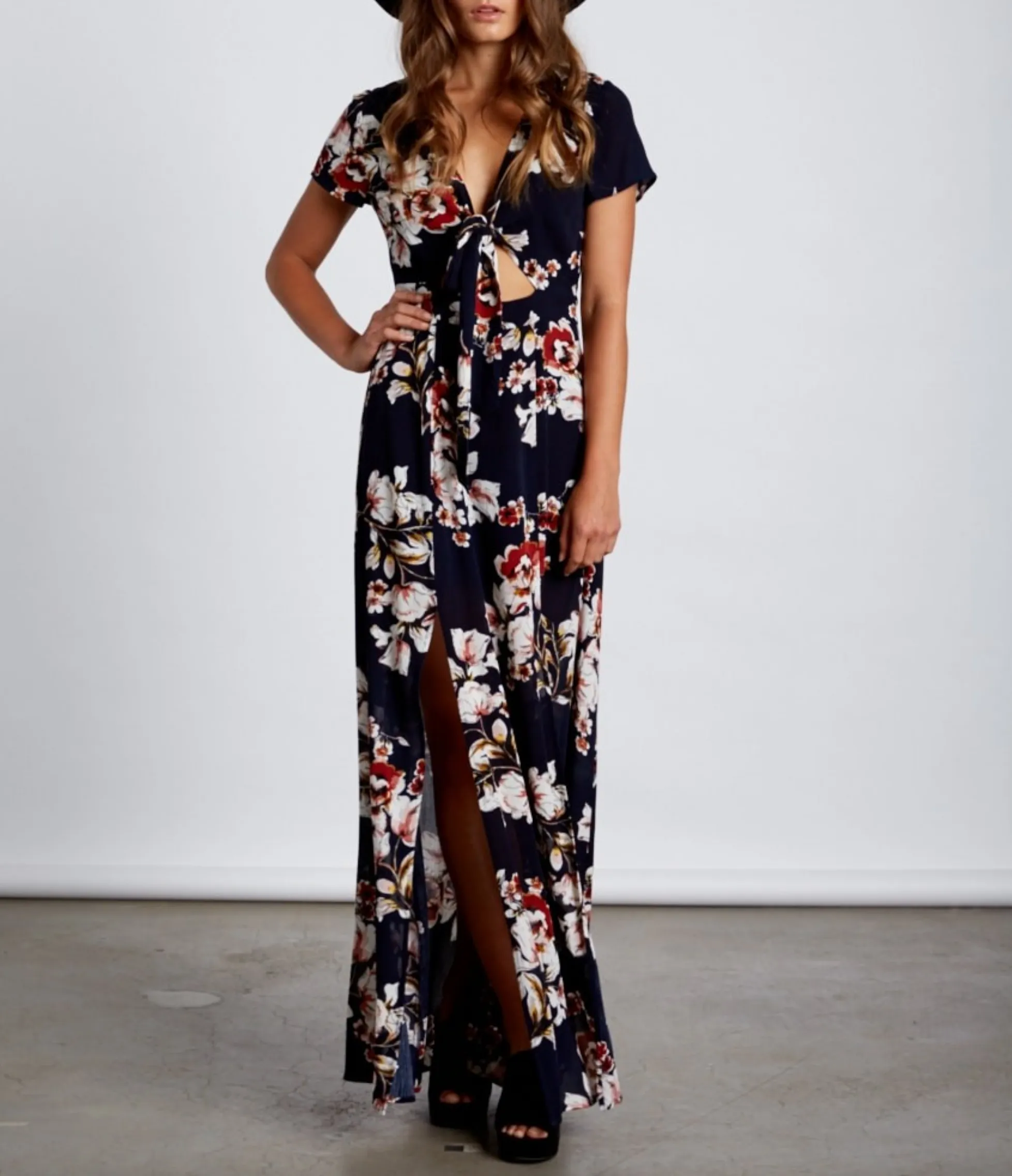 Ava Floral Maxi in More Colors