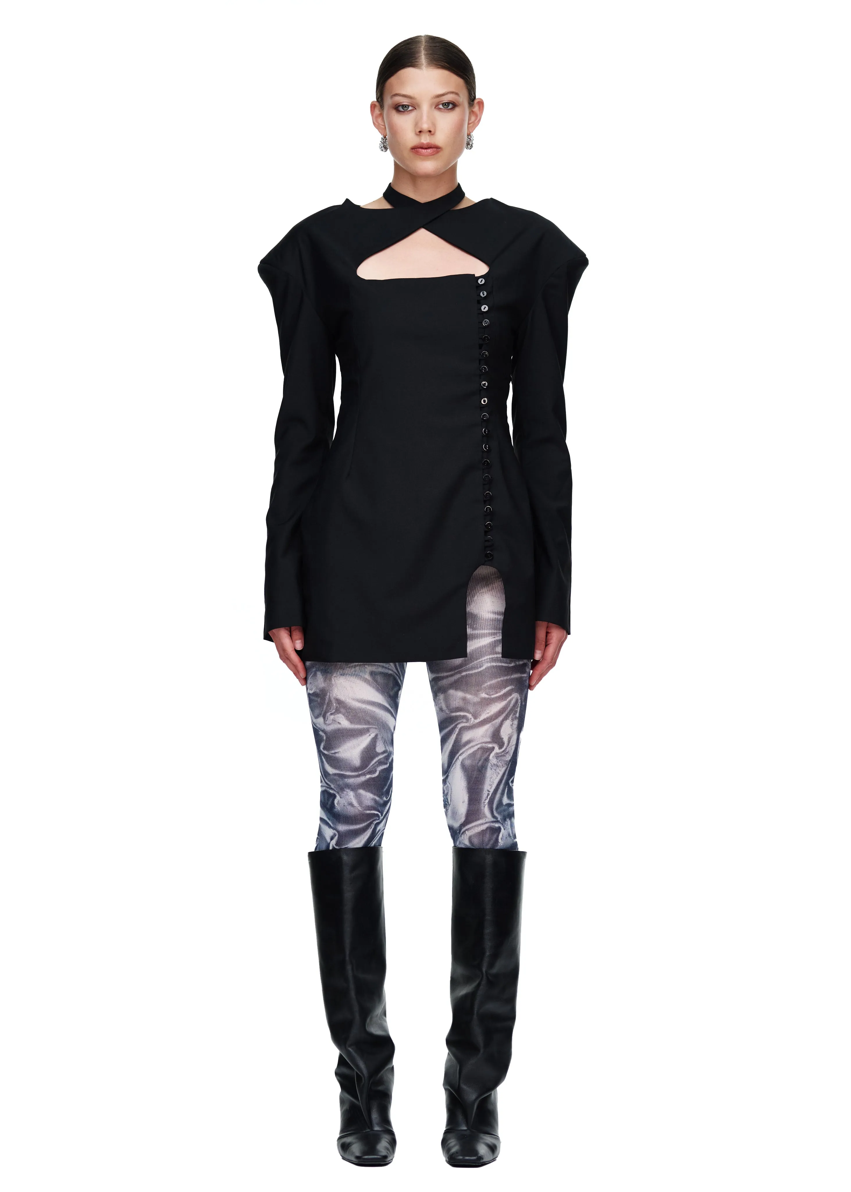 AVAVAV Wrapped Suit Dress