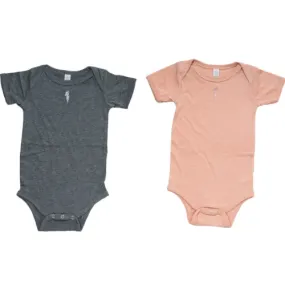 Baby Vest With Lightning Bolt Detail (pack of 2)