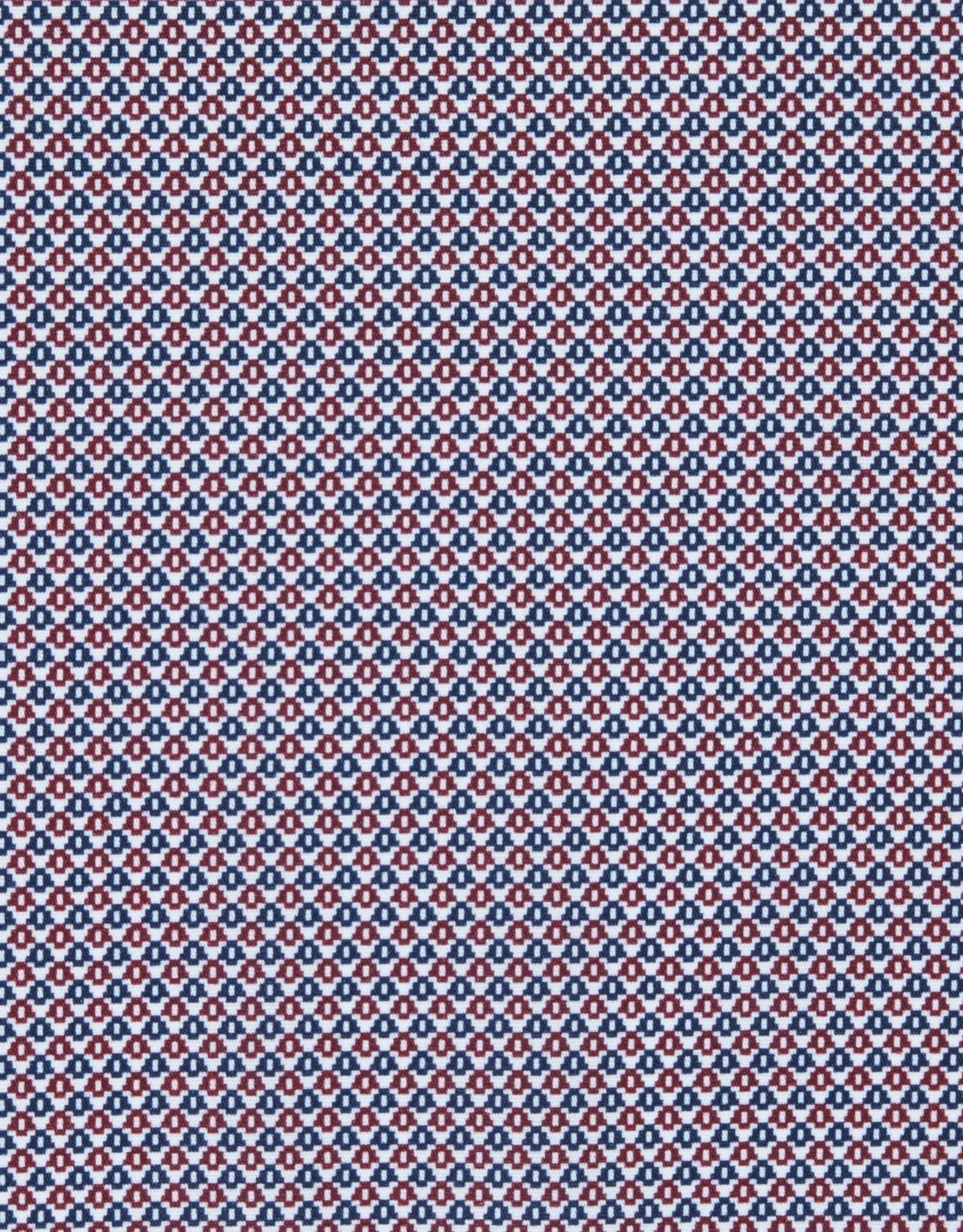 Banks Maroon & Navy Geo Print Shirt