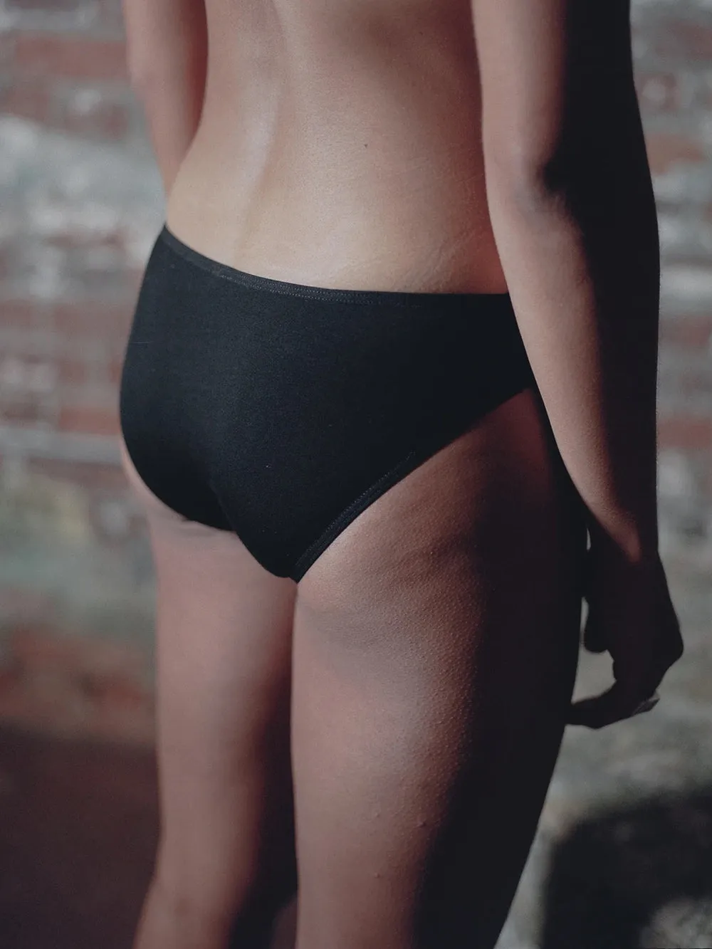 Baserange Bell Pants in Black
