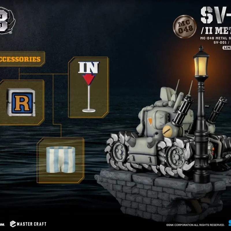 Beast Kingdom MC-048 Metal Slug3 SV-001/II Metal Slug 1:4 Scale Master Craft Figure Statue