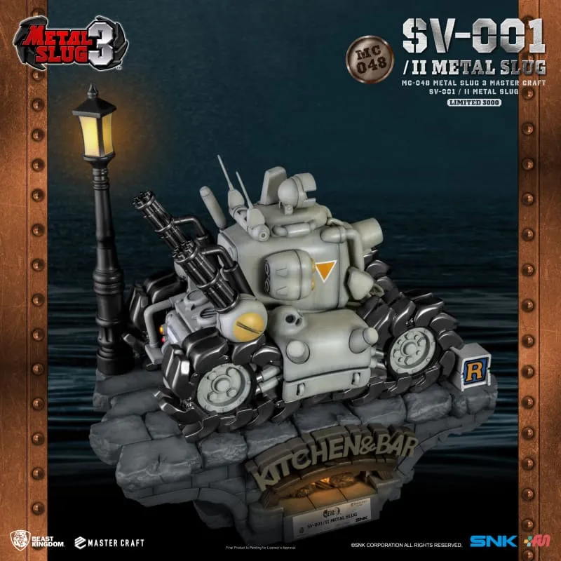 Beast Kingdom MC-048 Metal Slug3 SV-001/II Metal Slug 1:4 Scale Master Craft Figure Statue