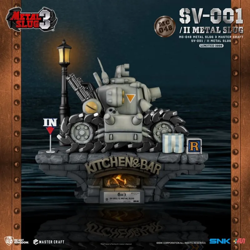 Beast Kingdom MC-048 Metal Slug3 SV-001/II Metal Slug 1:4 Scale Master Craft Figure Statue