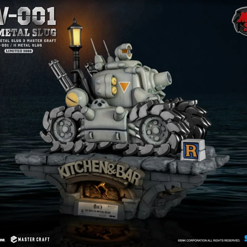 Beast Kingdom MC-048 Metal Slug3 SV-001/II Metal Slug 1:4 Scale Master Craft Figure Statue
