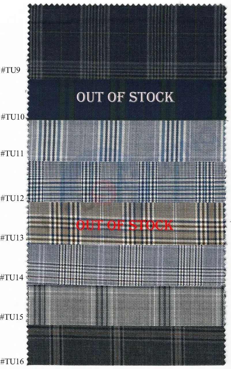 Bespoke 2 Piece Plaid Check Suit