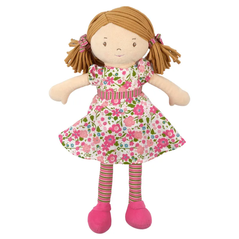 Bonnika Fran Dames Rag Doll with Light Brown Hair - Tikiri