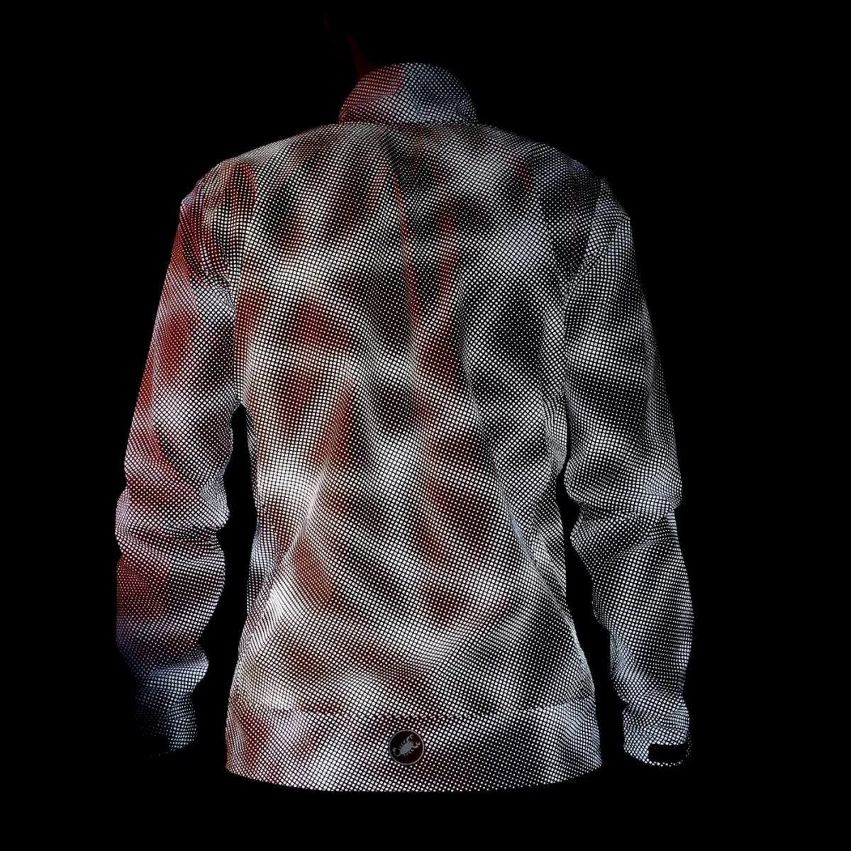 Castelli Mens Commuter Reflex Cycling Jacket - Fiery Red