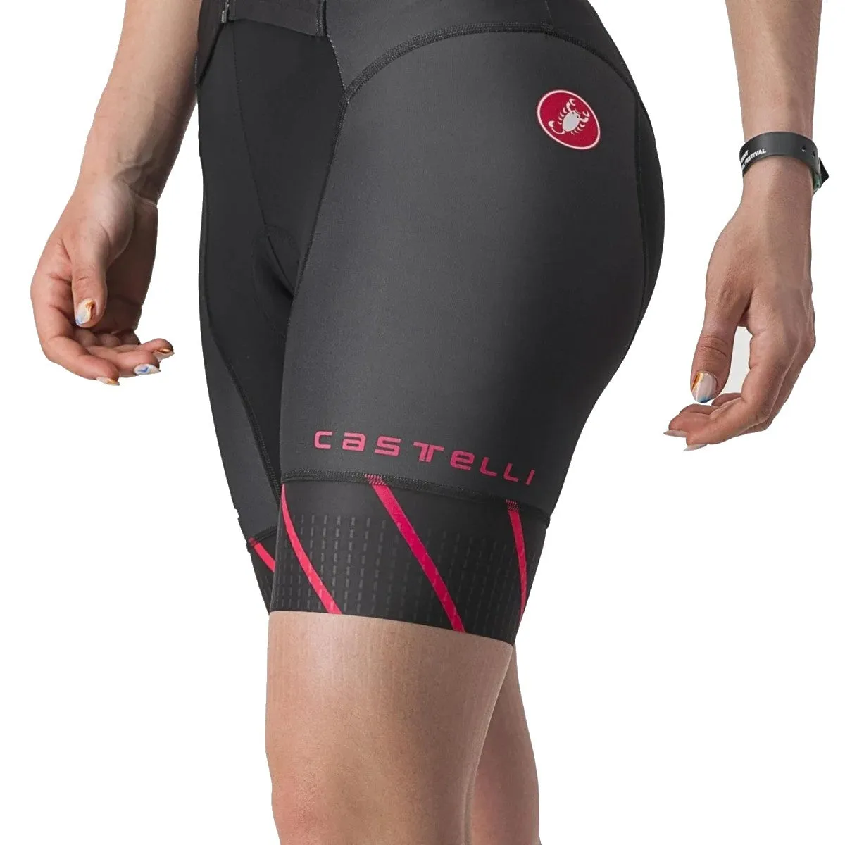 Castelli | San Remo 2 | Trisuit | Short Sleeve | Dames | Hibiscus