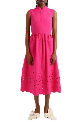 Cerise Shirt Dress