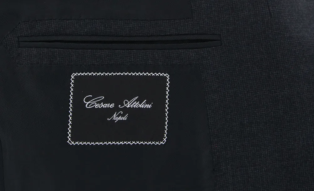 Cesare Attolini Charcoal Gray Suit