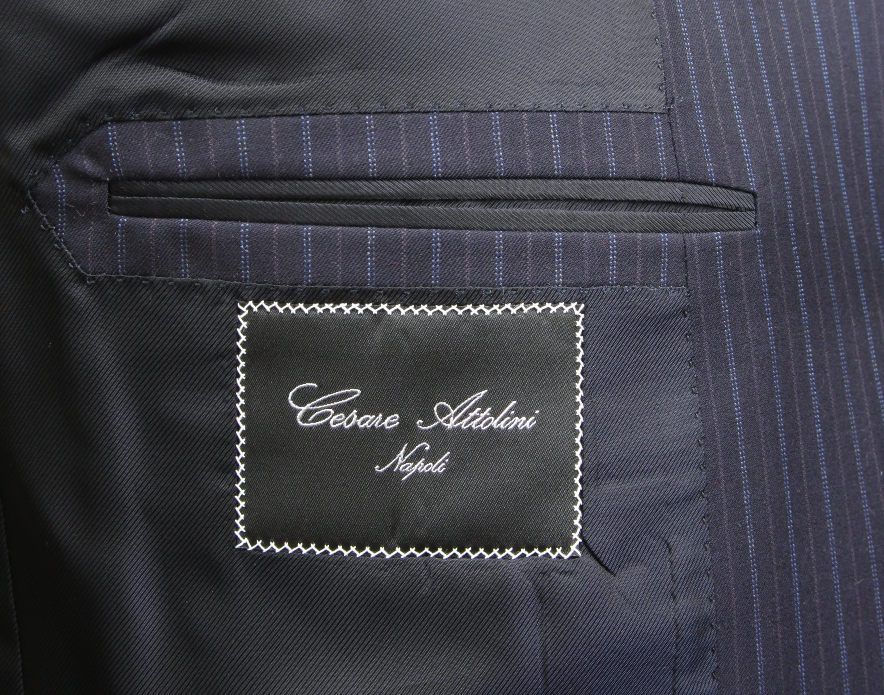 Cesare Attolini Dark Blue Suit