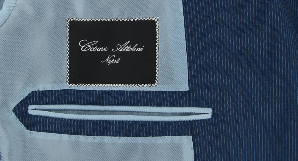 Cesare Attolini Navy Blue Suit