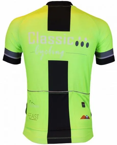 Classic Cycling  Metric Team Jersey - Fluo