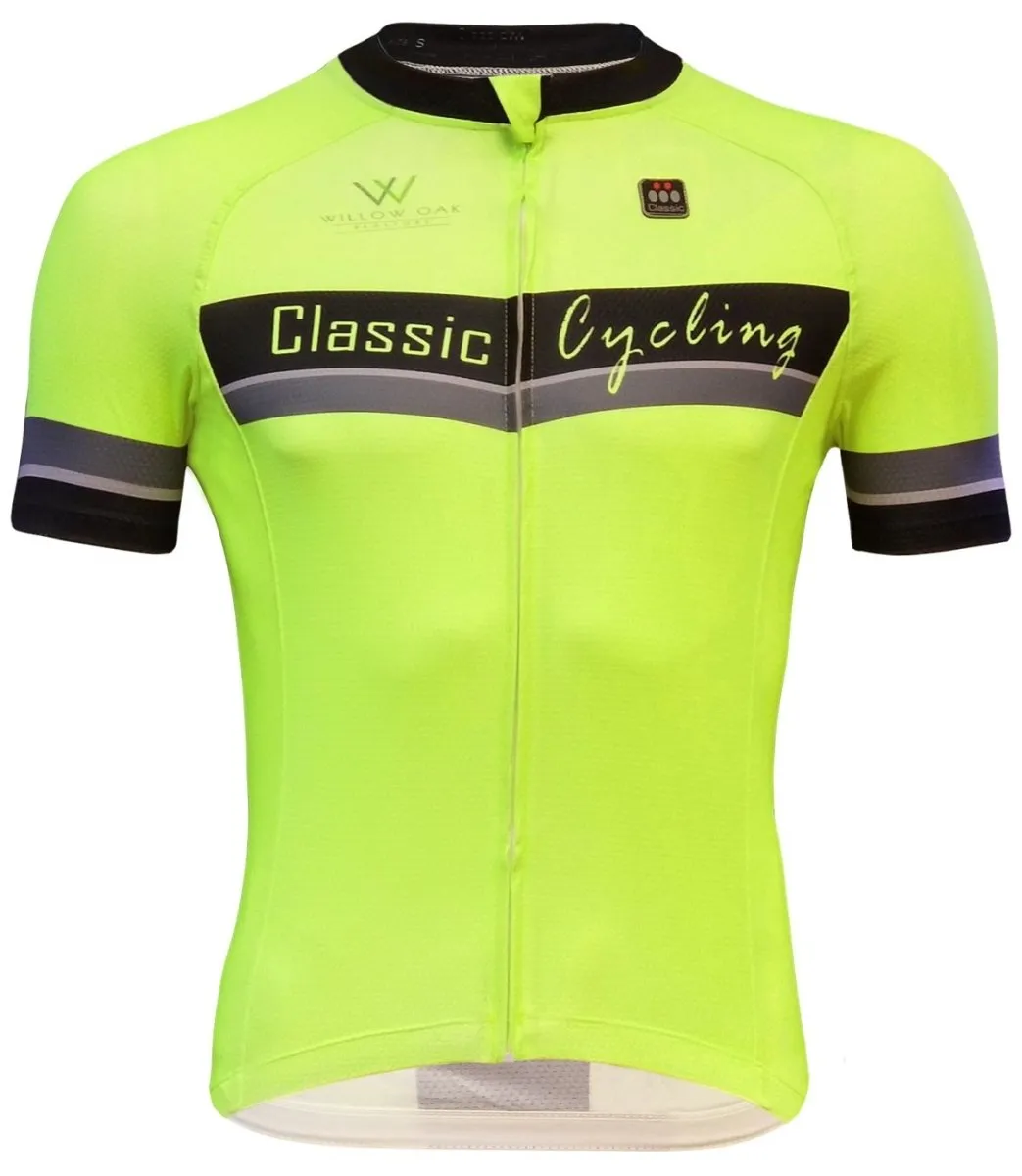 Classic Cycling  Metric Team Jersey - Fluo