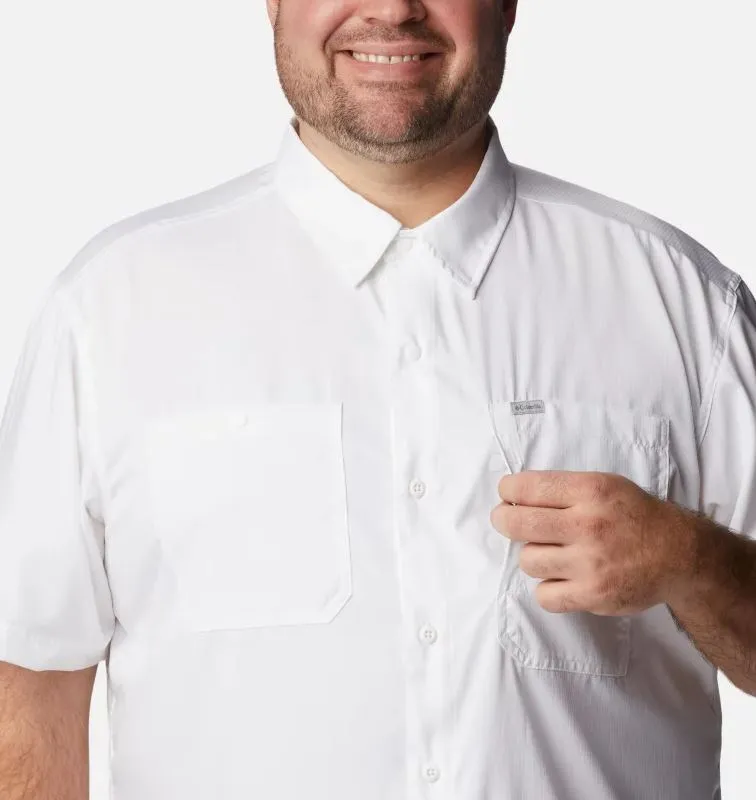 Columbia Silver Ridge White Short Sleeve White