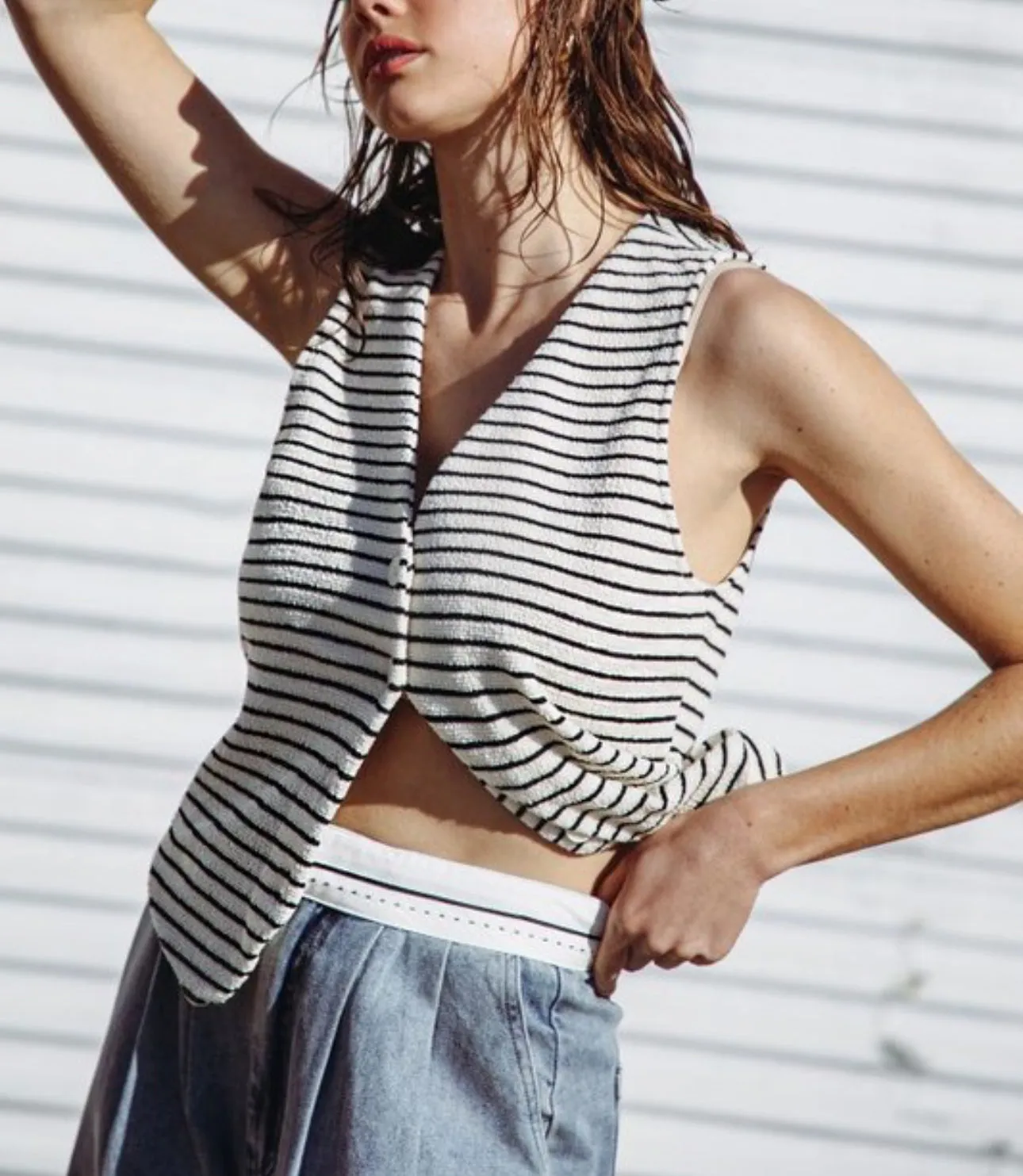 Cove Stripe Vest