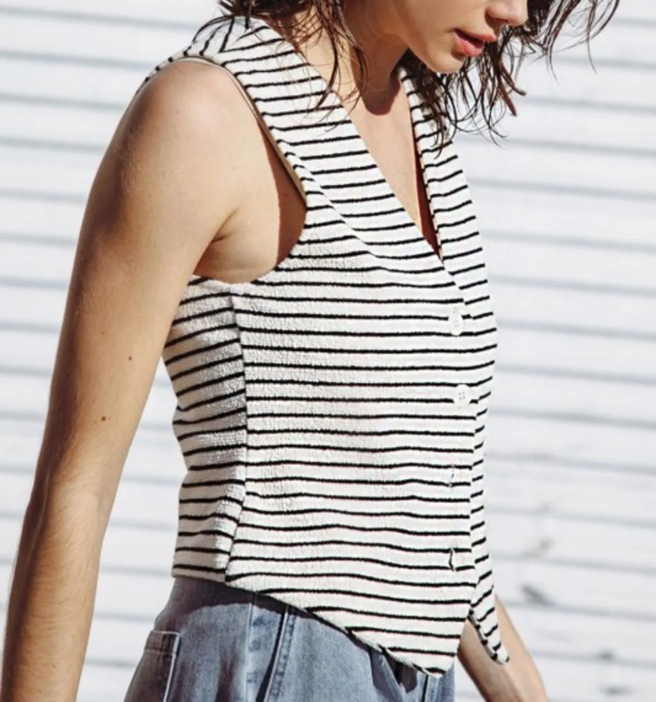 Cove Stripe Vest