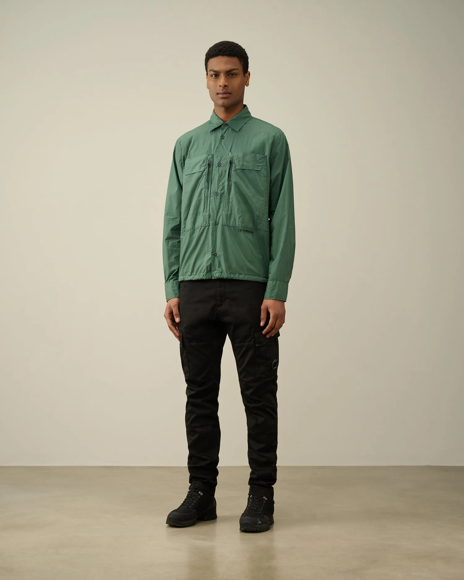 C.P. Company 277A Cotton Overshirt - Green