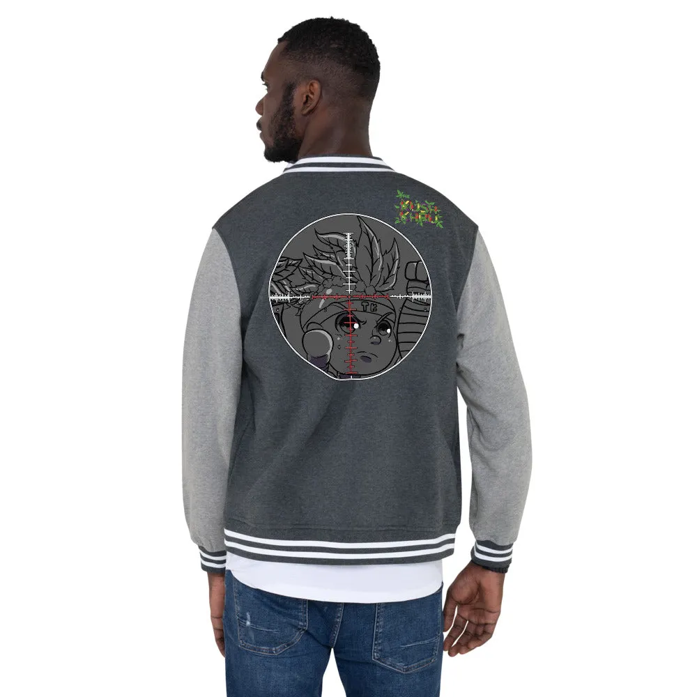 CRAZE KUSH PRAK MODE Scope Men's Letterman Jacket