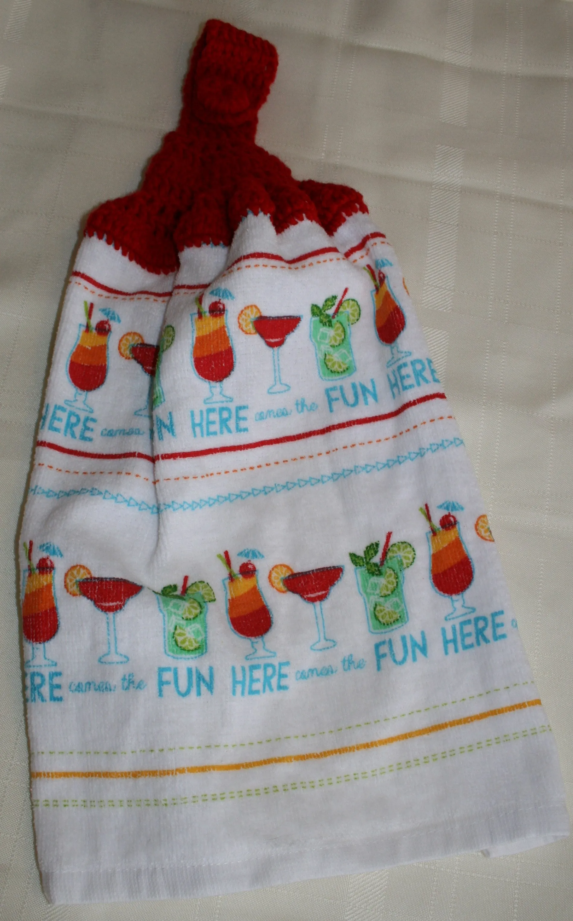Crochet Towel Tops