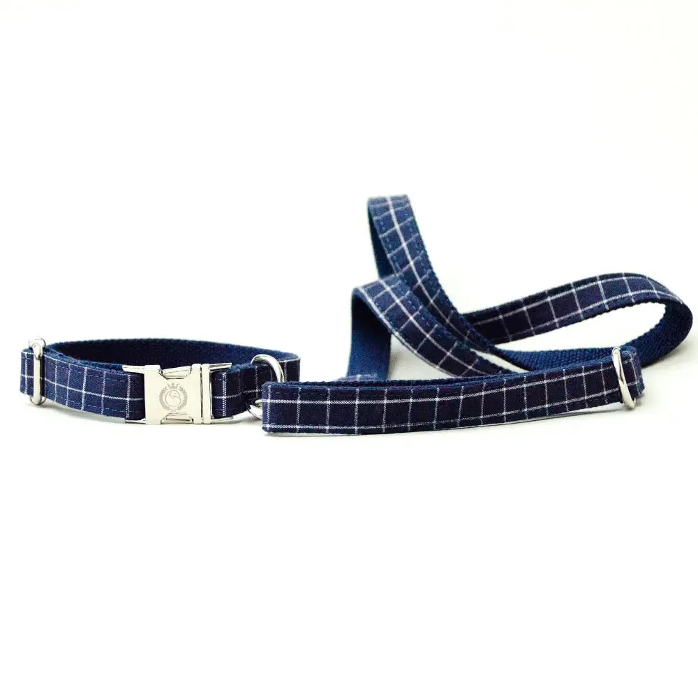 Das klassische Halsband "Business Blue"