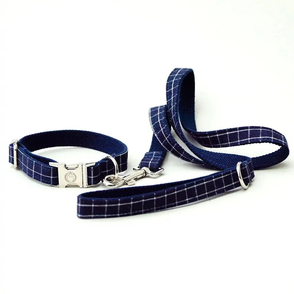 Das klassische Halsband "Business Blue"