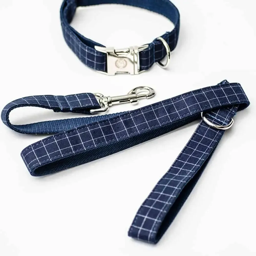 Das klassische Halsband "Business Blue"