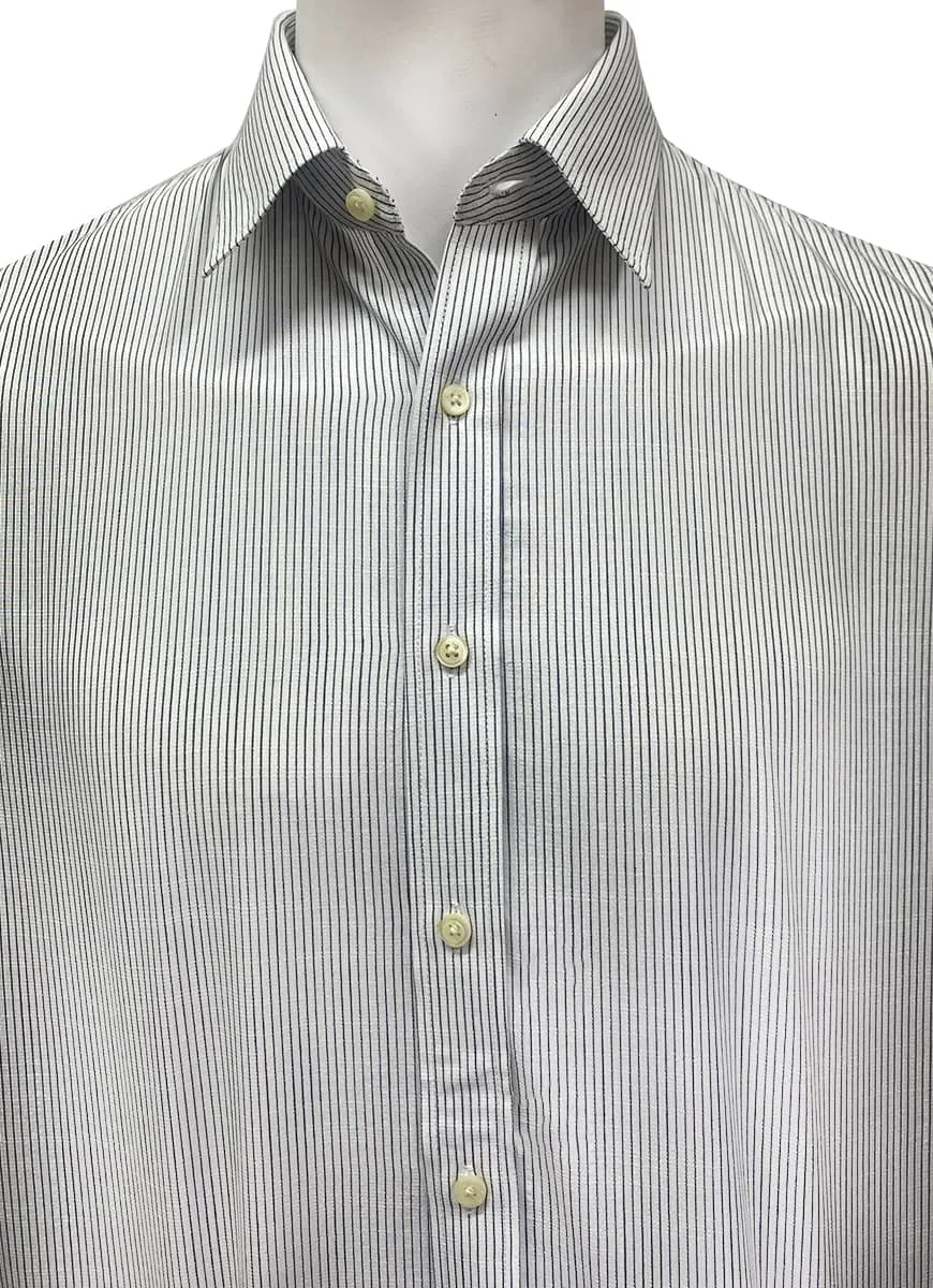 Dirty Black Stripes Charlie Cotton Casual Shirt