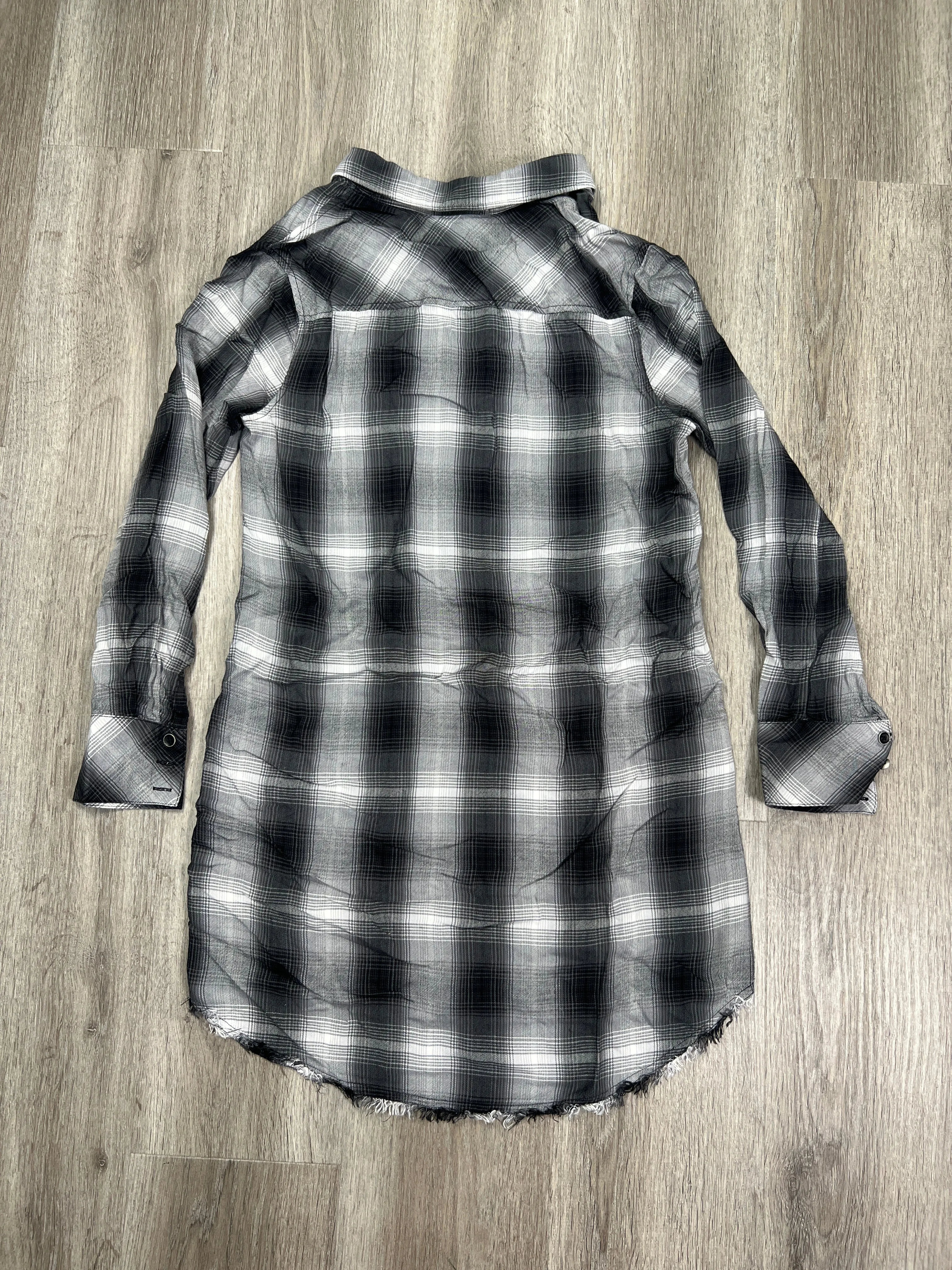 Dress Casual Short By Cloth & Stone In Plaid Pattern, Size: Xs