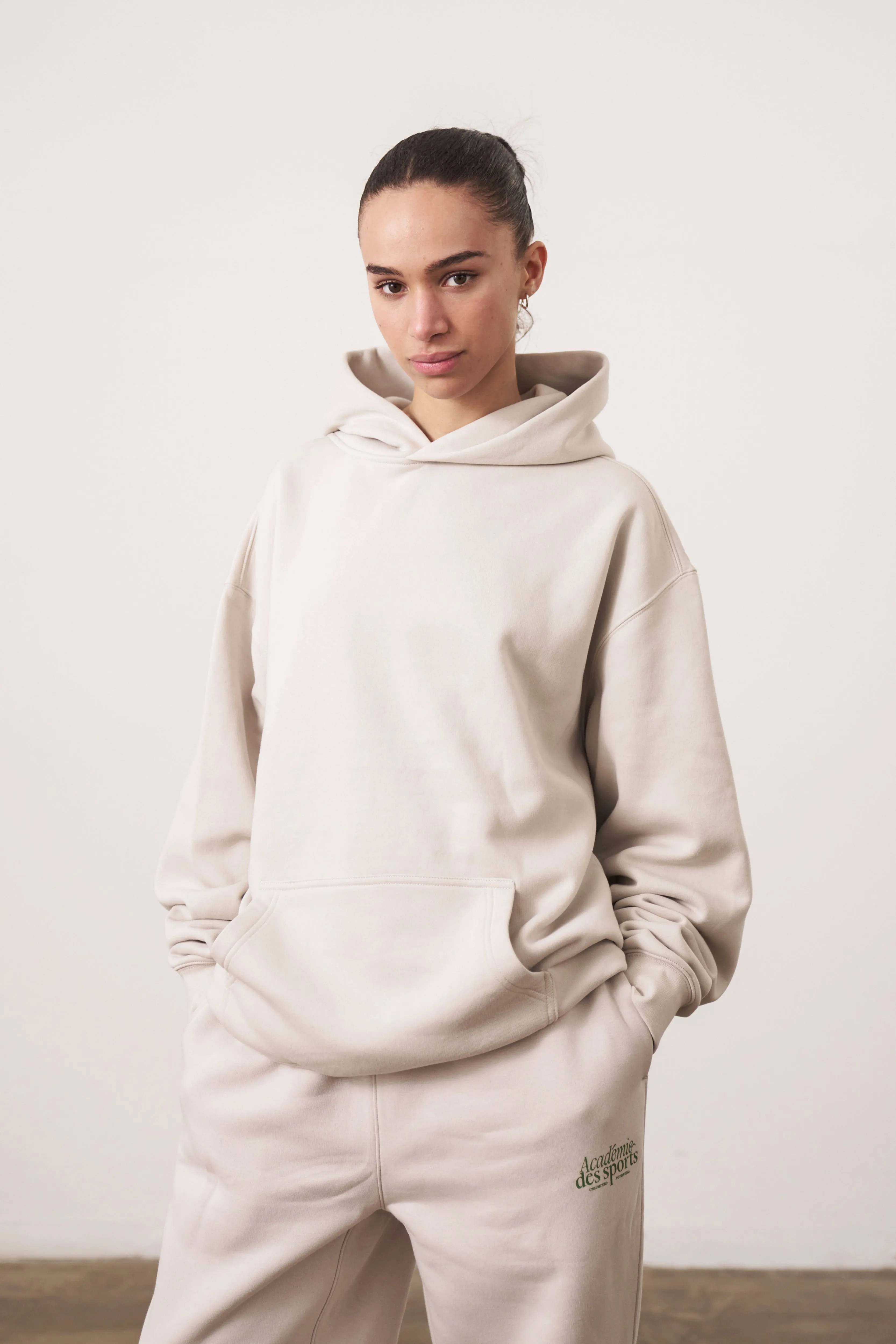 Essentials Premium Hoodie - Bone