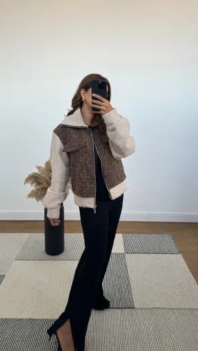Fable jacket in coco