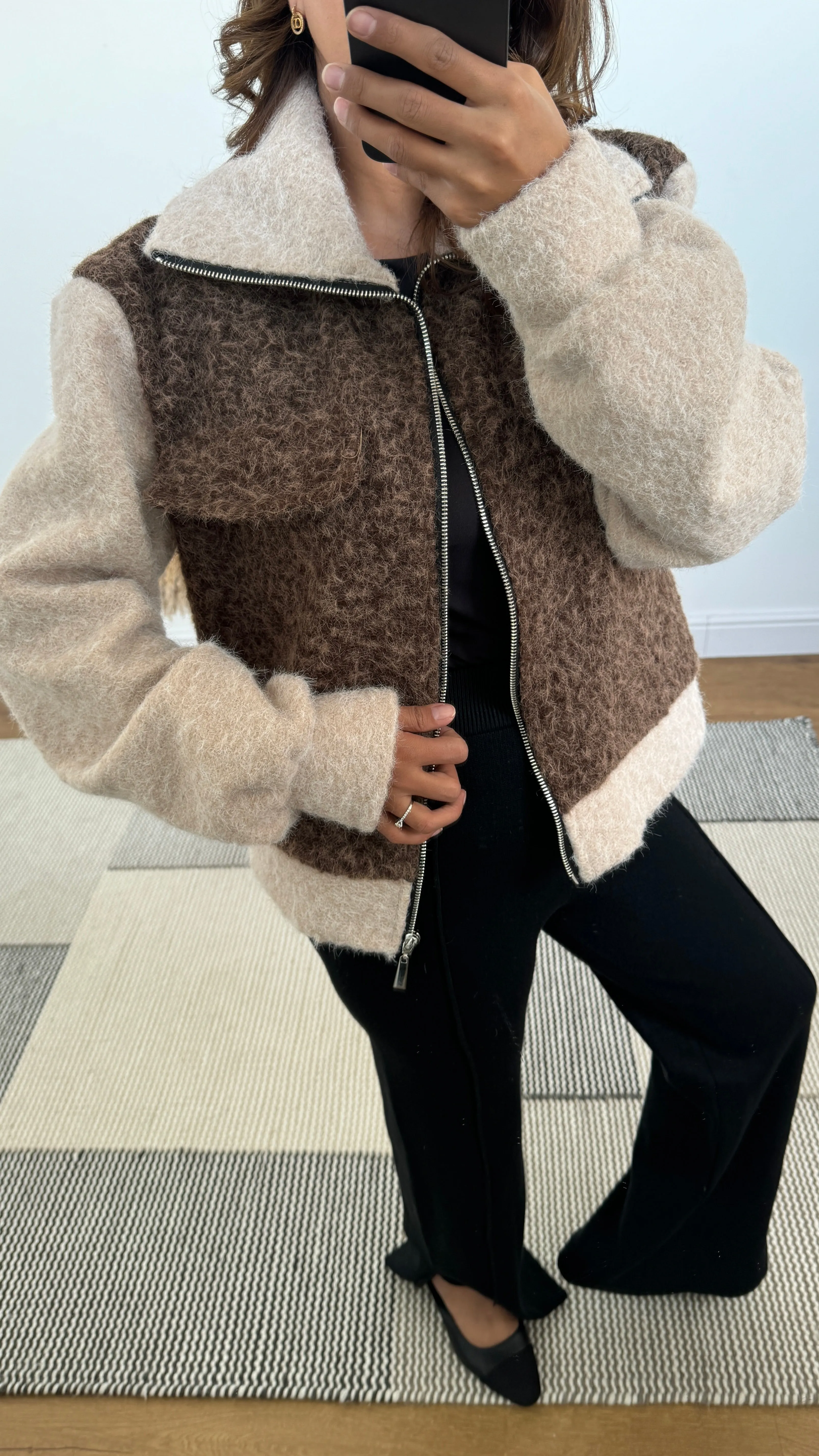 Fable jacket in coco