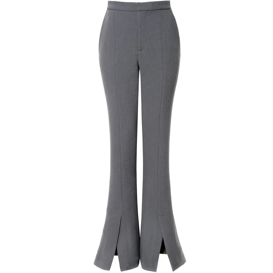 FLARED PANTS "MONICA" IN GREY