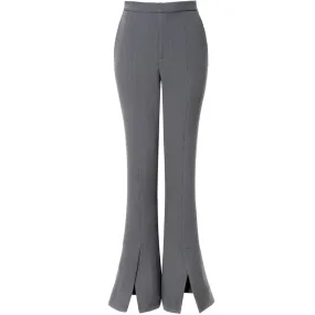 FLARED PANTS "MONICA" IN GREY