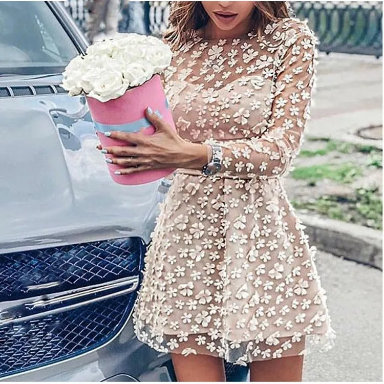 Floral Lace Dress